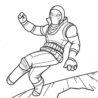 Drift Fortnite Action Pose Coloring Page 37673-30288