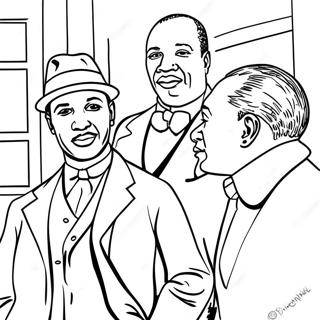 Harlem Renaissance Artists Coloring Page 37702-30311