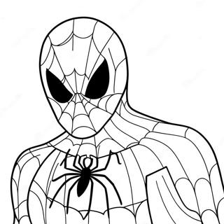 Spiderman Happy Birthday Coloring Page 37712-30323