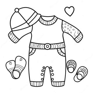 Clothes Coloring Pages