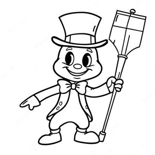 Jiminy Cricket Coloring Pages