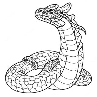 Sea Serpent Coloring Page 37782-30374