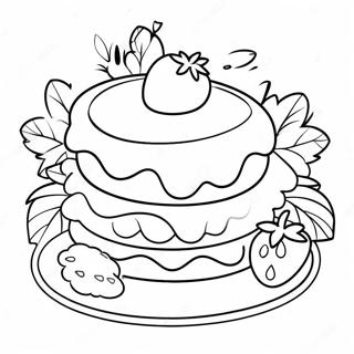 Cherry Jam Strawberry Shortcake Coloring Page 37792-30378