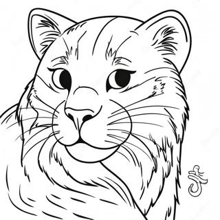 Wildcat Coloring Page 37802-30390