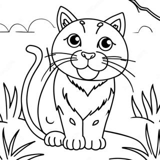 Wildcat Coloring Page 37802-30391