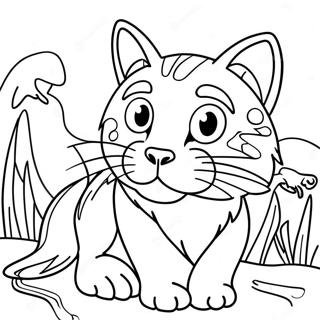 Wildcat Coloring Page 37802-30392