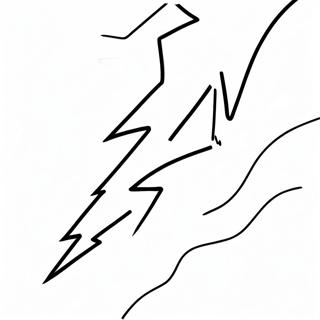 Lightning Bolt Coloring Page 37833-30417