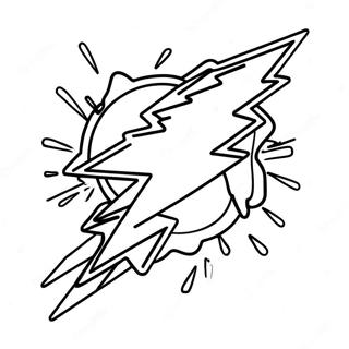 Lightning Bolt Coloring Page 37833-30418