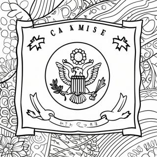 State Flag Coloring Pages