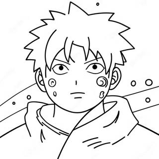 Gaara Coloring Pages