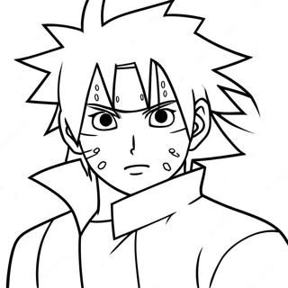 Sasuke Naruto Coloring Page 3791-3122