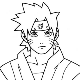 Sasuke Naruto Coloring Page 3791-3123