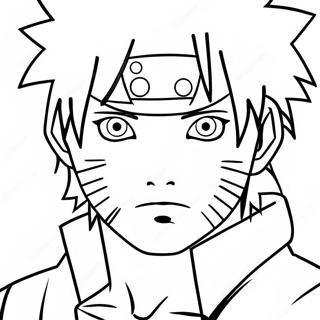 Sasuke Naruto Coloring Page 3791-3124