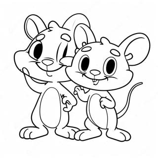 Pinky And The Brain Coloring Page 37922-30486