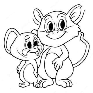 Pinky And The Brain Coloring Page 37922-30488