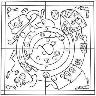 Board Game Coloring Page 37952-30510