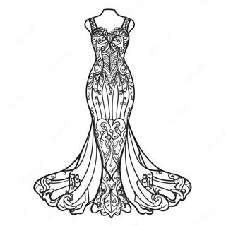 Realistic Fashion Coloring Pages