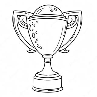 Trophy Coloring Page 38012-30554