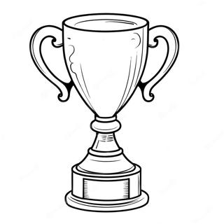 Trophy Coloring Page 38012-30555