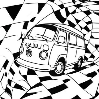 Vans Coloring Pages