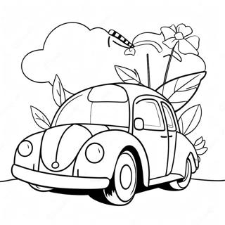 Bumblebee Car Coloring Pages