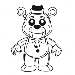 Fnaf Puppet Coloring Pages