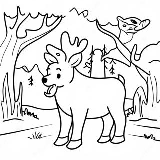 Open Season Fun Adventure Coloring Page 38143-30665