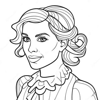 Curious Ada Twist Coloring Page 38173-30692