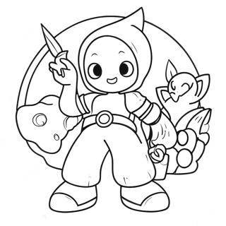 League Of Legends Coloring Page 38182-30696