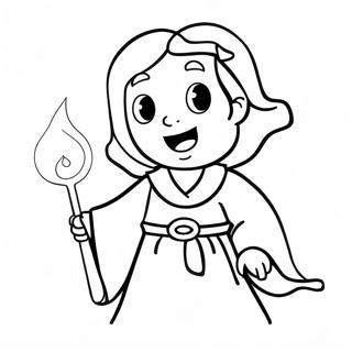 Lux Casting A Spell Coloring Page 38183-30701