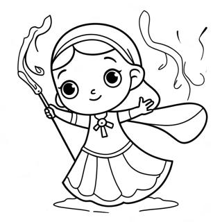 Lux Casting A Spell Coloring Page 38183-30702