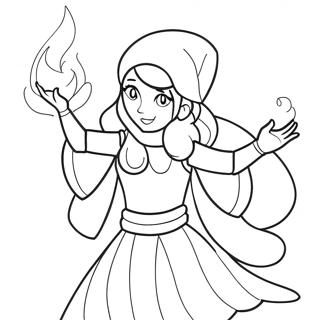 Lux Casting A Spell Coloring Page 38183-30703