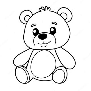 Build A Bear Coloring Pages