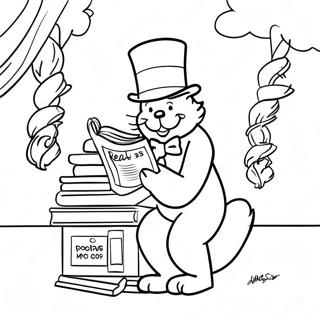 Read Across America Coloring Page 3821-3156