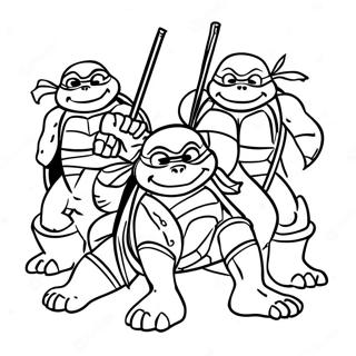 Tmnt Coloring Pages