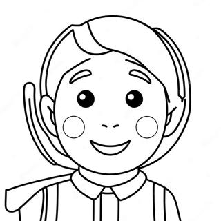 Blank Face Coloring Page For Kids 38272-30766