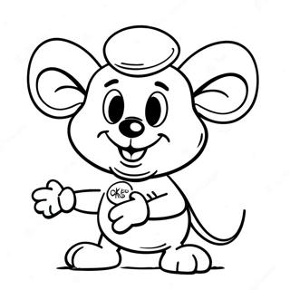 Chuck E Cheese Coloring Pages