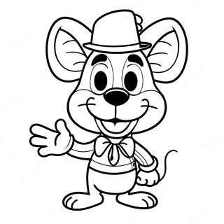 Chuck E Cheese Coloring Page 3831-3151