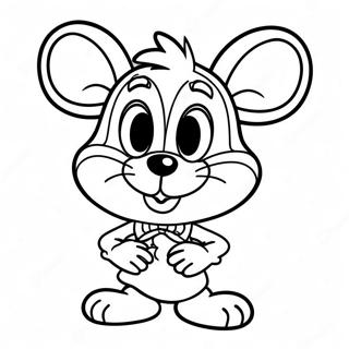 Chuck E Cheese Coloring Page 3831-3152