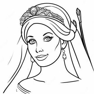 Bride Coloring Pages