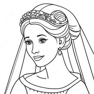 Bride Coloring Page 38342-30832