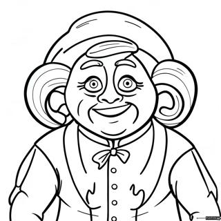 Oompa Loompa Coloring Page 38402-30867