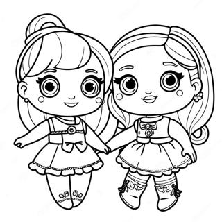 Lol Omg Dolls Coloring Page 38422-30890