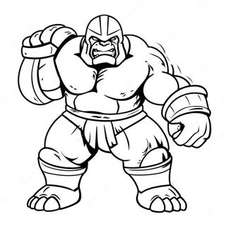 Juggernaut Coloring Page 38472-30920