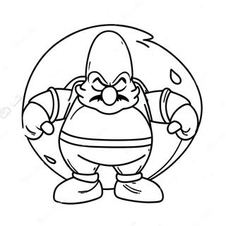 Eggman Coloring Page 38492-30934