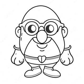 Funny Eggman With Sunglasses Coloring Page 38493-30938