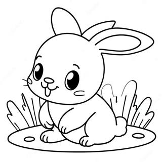 Baby Bunny Bunny Coloring Pages