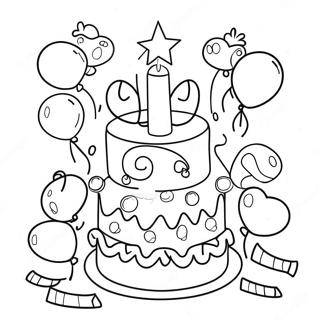 Happy Birthday Auntie Coloring Pages