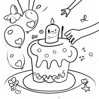 Happy Birthday Auntie Coloring Page 38542-30972