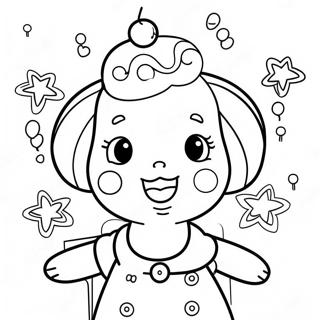 Cute Happy Birthday Auntie Coloring Page 38543-30974